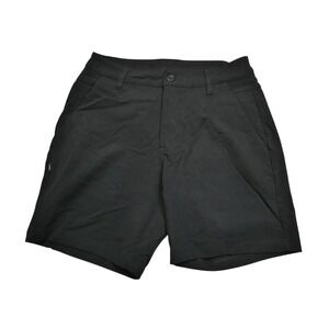 BYLT Premium Basics Shorts Mens 31 Black Chino Stretch Performance Golf Athletic